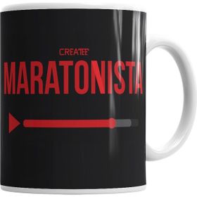 Baskı Dükkanı KB1590 The Maratonista Porselen Kupa Bardak