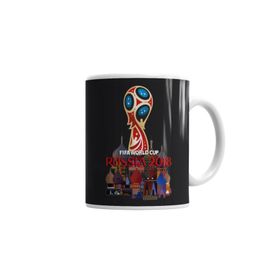 Baskı Dükkanı KB1598 Copa 2018 Porselen Kupa Bardak