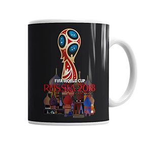 Baskı Dükkanı KB1598 Copa 2018 Porselen Kupa Bardak