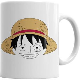 Baskı Dükkanı KB1603 Luffy One Piece Porselen Kupa Bardak