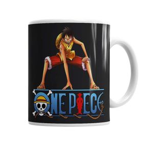 Baskı Dükkanı KB1603 Luffy One Piece Porselen Kupa Bardak