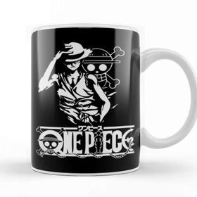 Baskı Dükkanı KB1603 Luffy One Piece Porselen Kupa Bardak