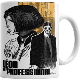 Baskı Dükkanı KB1615 Leon The Professional Porselen Kupa Bardak