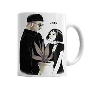 Baskı Dükkanı KB1615 Leon The Professional Porselen Kupa Bardak