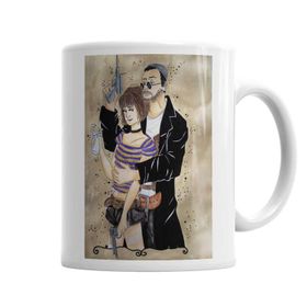 Baskı Dükkanı KB1615 Leon The Professional Porselen Kupa Bardak