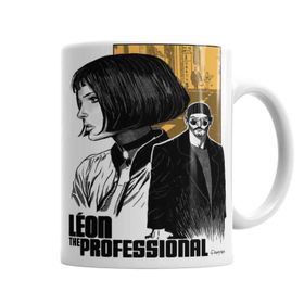 Baskı Dükkanı KB1615 Leon The Professional Porselen Kupa Bardak