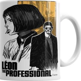 Baskı Dükkanı KB1615 Leon The Professional Porselen Kupa Bardak