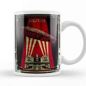 Baskı Dükkanı KB1618 Led Zeppelin Banda Porselen Kupa Bardak