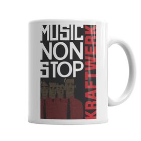 Baskı Dükkanı KB1623 Kraftwerk Porselen Kupa Bardak