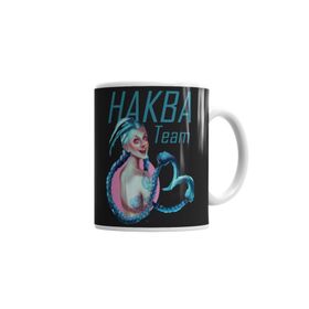 Baskı Dükkanı KB1641 Jinx Art Porselen Kupa Bardak