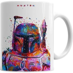 Baskı Dükkanı KB1661 Hunter Star Wars Porselen Kupa Bardak