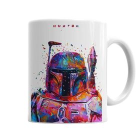 Baskı Dükkanı KB1661 Hunter Star Wars Porselen Kupa Bardak