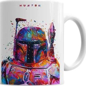 Baskı Dükkanı KB1661 Hunter Star Wars Porselen Kupa Bardak