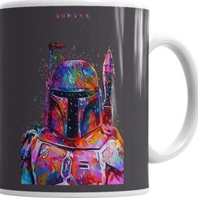 Baskı Dükkanı KB1661 Hunter Star Wars Porselen Kupa Bardak