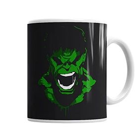 Baskı Dükkanı KB1663 Hulk Porselen Kupa Bardak