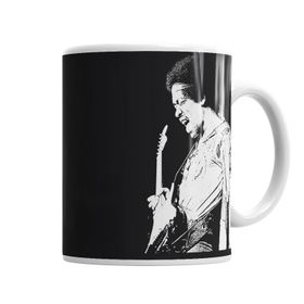 Baskı Dükkanı KB1674 Hendrix Perfil Porselen Kupa Bardak