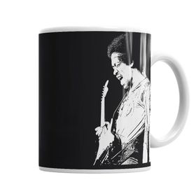 Baskı Dükkanı KB1674 Hendrix Perfil Porselen Kupa Bardak