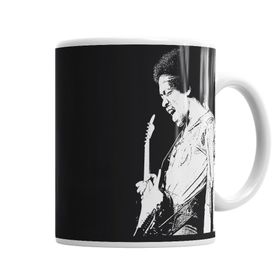 Baskı Dükkanı KB1674 Hendrix Perfil Porselen Kupa Bardak