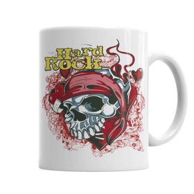 Baskı Dükkanı KB1679 Hard Rock Porselen Kupa Bardak