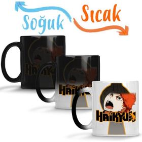 Baskı Dükkanı KB1681 Haikyuu Porselen Kupa Bardak