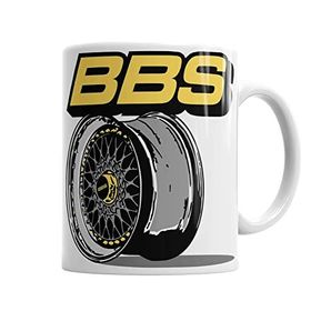 Baskı Dükkanı KB169 Bmw Bbs Porselen Kupa Bardak