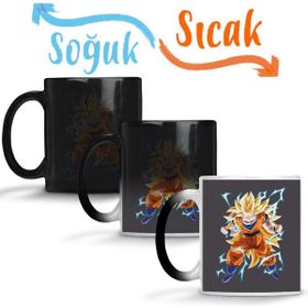 Baskı Dükkanı KB1700 Goku Homao Porselen Kupa Bardak