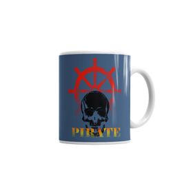 Baskı Dükkanı KB1702 Piratas Porselen Kupa Bardak