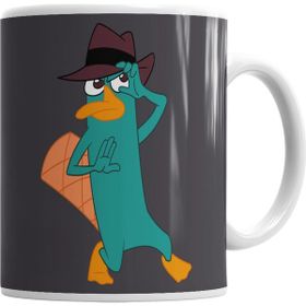Baskı Dükkanı KB1706 Phineas E Ferb Porselen Kupa Bardak