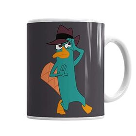 Baskı Dükkanı KB1706 Phineas E Ferb Porselen Kupa Bardak