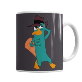 Baskı Dükkanı KB1706 Phineas E Ferb Porselen Kupa Bardak