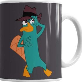 Baskı Dükkanı KB1706 Phineas E Ferb Porselen Kupa Bardak