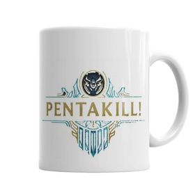 Baskı Dükkanı KB1708 Pentakill Porselen Kupa Bardak