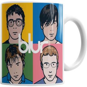 Baskı Dükkanı KB171 Blur Porselen Kupa Bardak