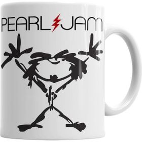 Baskı Dükkanı KB1711 Pearl Jam Porselen Kupa Bardak