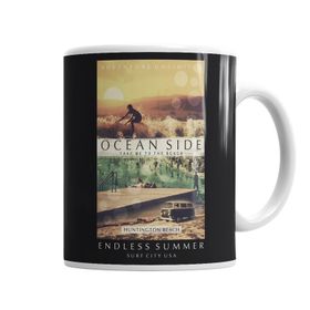 Baskı Dükkanı KB1721 Ocean Side Porselen Kupa Bardak