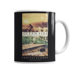 Baskı Dükkanı KB1721 Ocean Side Porselen Kupa Bardak