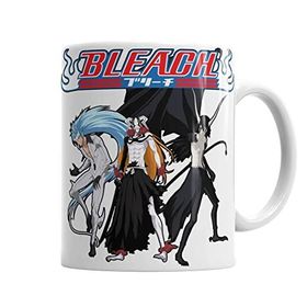Baskı Dükkanı KB173 Bleach Ichigo Ulquiorra Grimmjow Anime Porselen Kupa Bardak