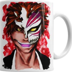 Baskı Dükkanı KB173 Bleach Ichigo Ulquiorra Grimmjow Anime Porselen Kupa Bardak