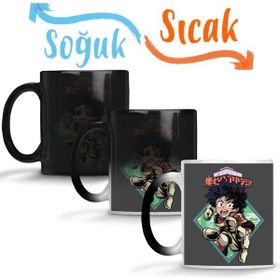 Baskı Dükkanı KB1736 My Hero Academia Porselen Kupa Bardak