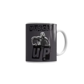 Baskı Dükkanı KB1742 Muscleup Men Porselen Kupa Bardak