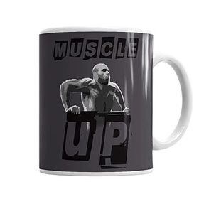 Baskı Dükkanı KB1742 Muscleup Men Porselen Kupa Bardak