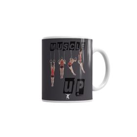 Baskı Dükkanı KB1743 Muscle Up Porselen Kupa Bardak