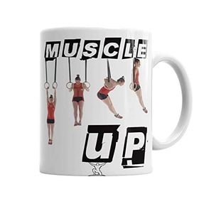 Baskı Dükkanı KB1743 Muscle Up Porselen Kupa Bardak