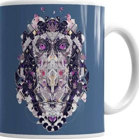 Baskı Dükkanı KB1757 Monkey Porselen Kupa Bardak