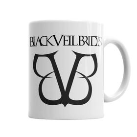 Baskı Dükkanı KB176 Black Veil Brides Falling Reverse Eyes Porselen Kupa Bardak