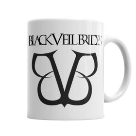 Baskı Dükkanı KB176 Black Veil Brides Falling Reverse Eyes Porselen Kupa Bardak