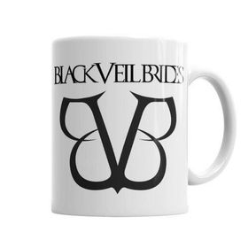 Baskı Dükkanı KB176 Black Veil Brides Falling Reverse Eyes Porselen Kupa Bardak