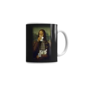 Baskı Dükkanı KB1762 Mona Gripe Porselen Kupa Bardak
