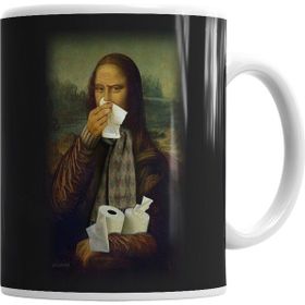 Baskı Dükkanı KB1762 Mona Gripe Porselen Kupa Bardak