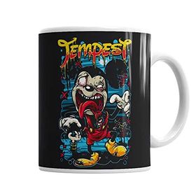 Baskı Dükkanı KB1771 Mickey Zumbi Porselen Kupa Bardak